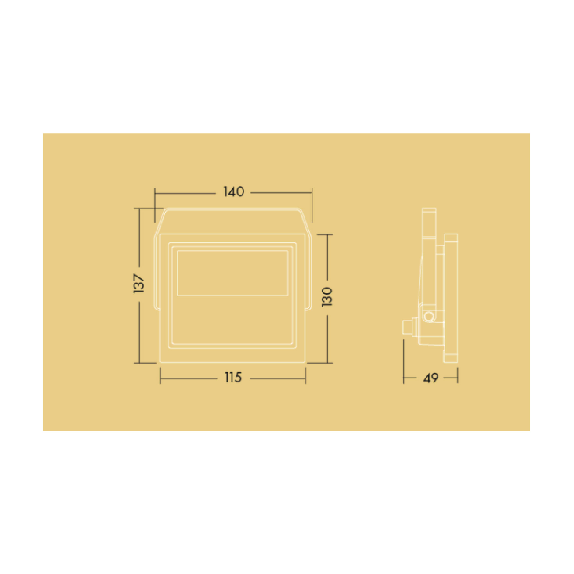 Den pha LED Leonie-KT 10W-01