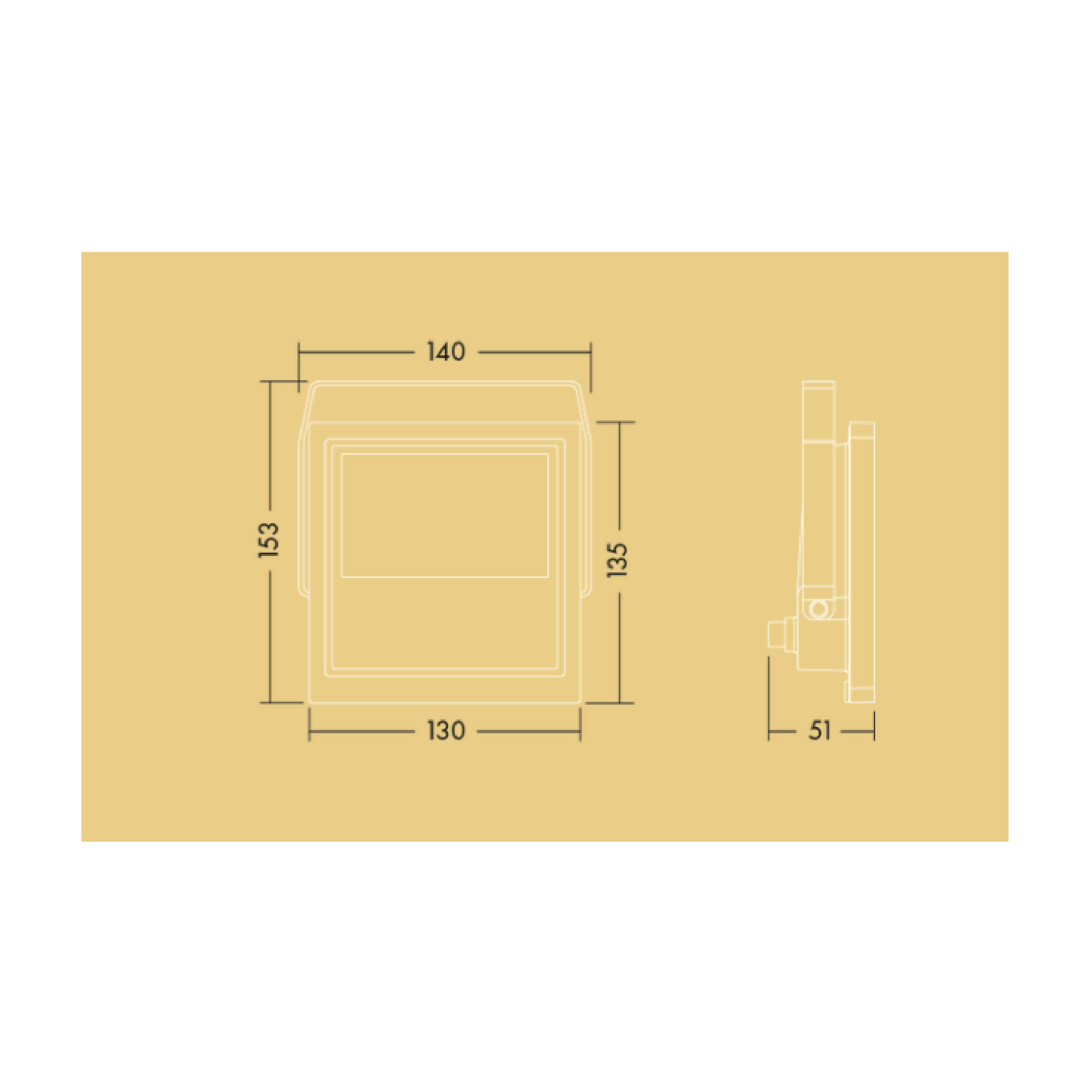 Den pha LED Leonie-KT 20-30W-01