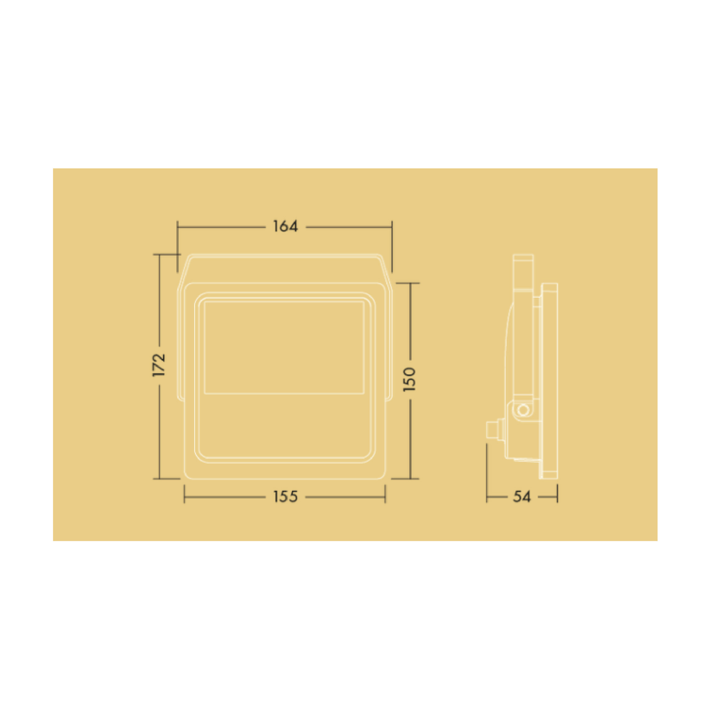 Den pha LED Leonie-KT 50W-01